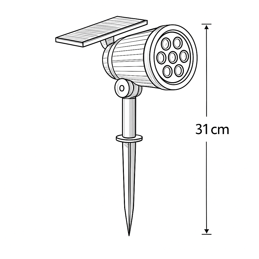 TuinSolar LED Spotlampen