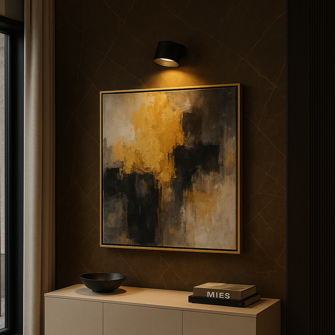 Caelora – Draadloze LED Wandlamp door Atelier Brulina