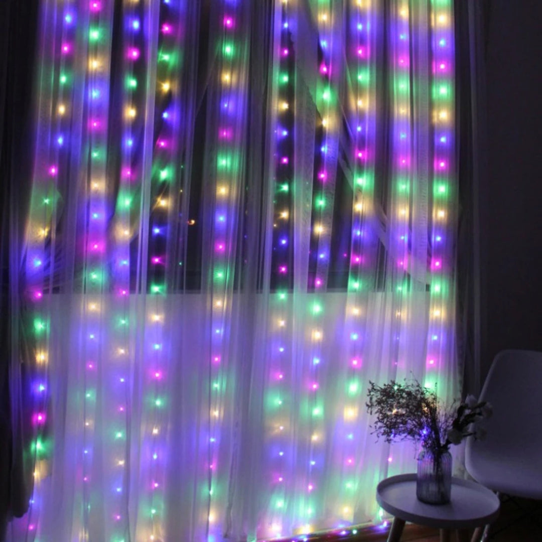 LED Gordijnverlichting 3 × 3 m