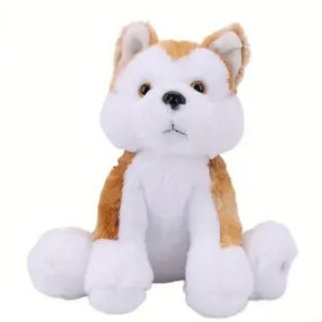Lichtgevende Husky Knuffel