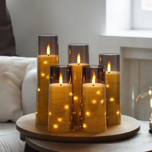 LumiCandle – Luxe Vlamloze Kaarsen Set