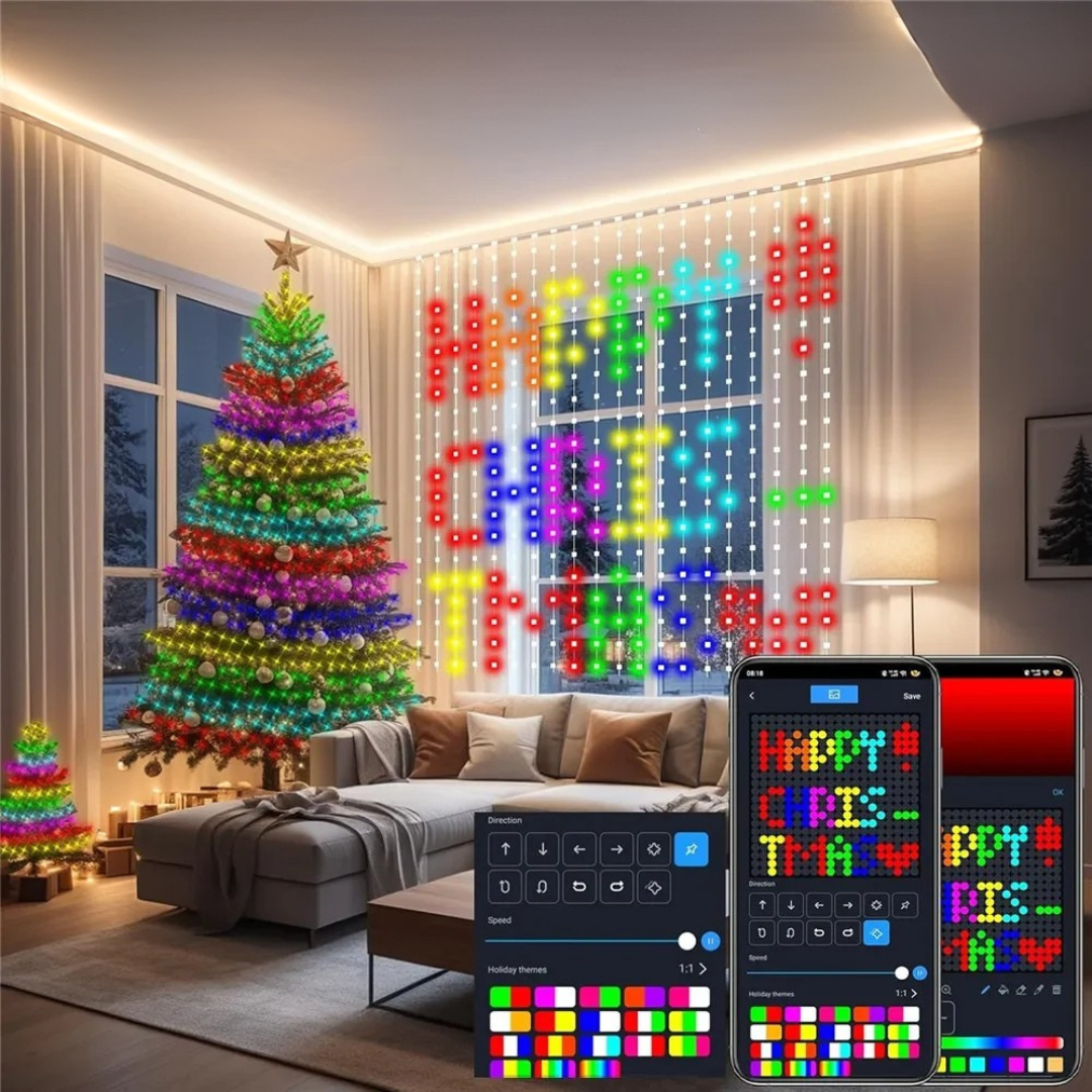 Slimme RGB LED Gordijnverlichting
