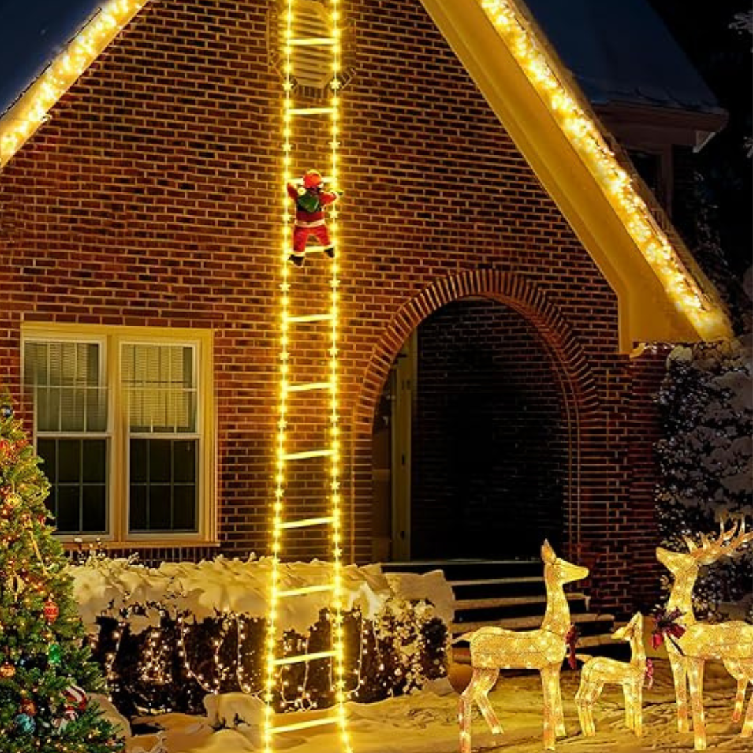 KerstLadder Lights