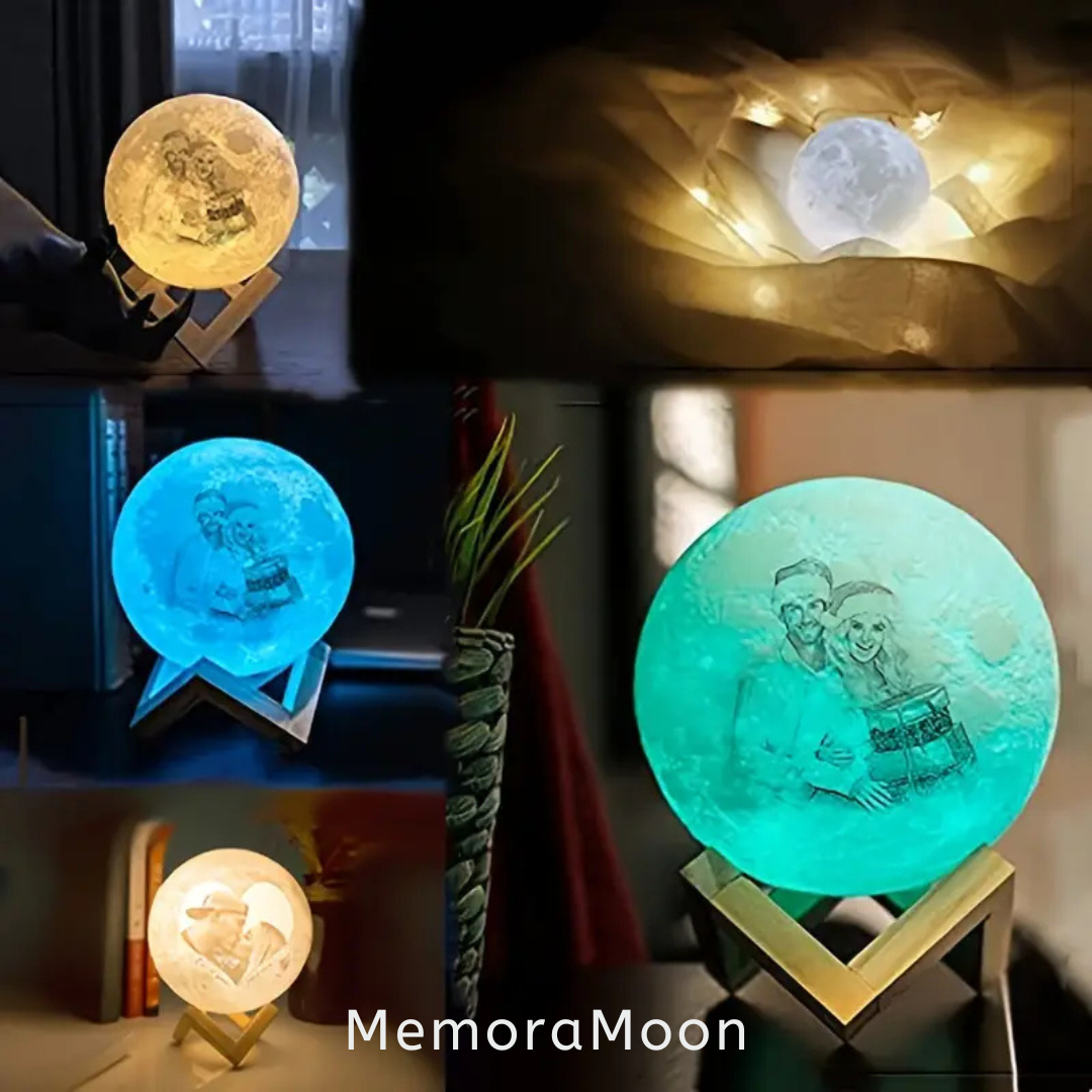 MemoraMoon Persoonlijke Lamp