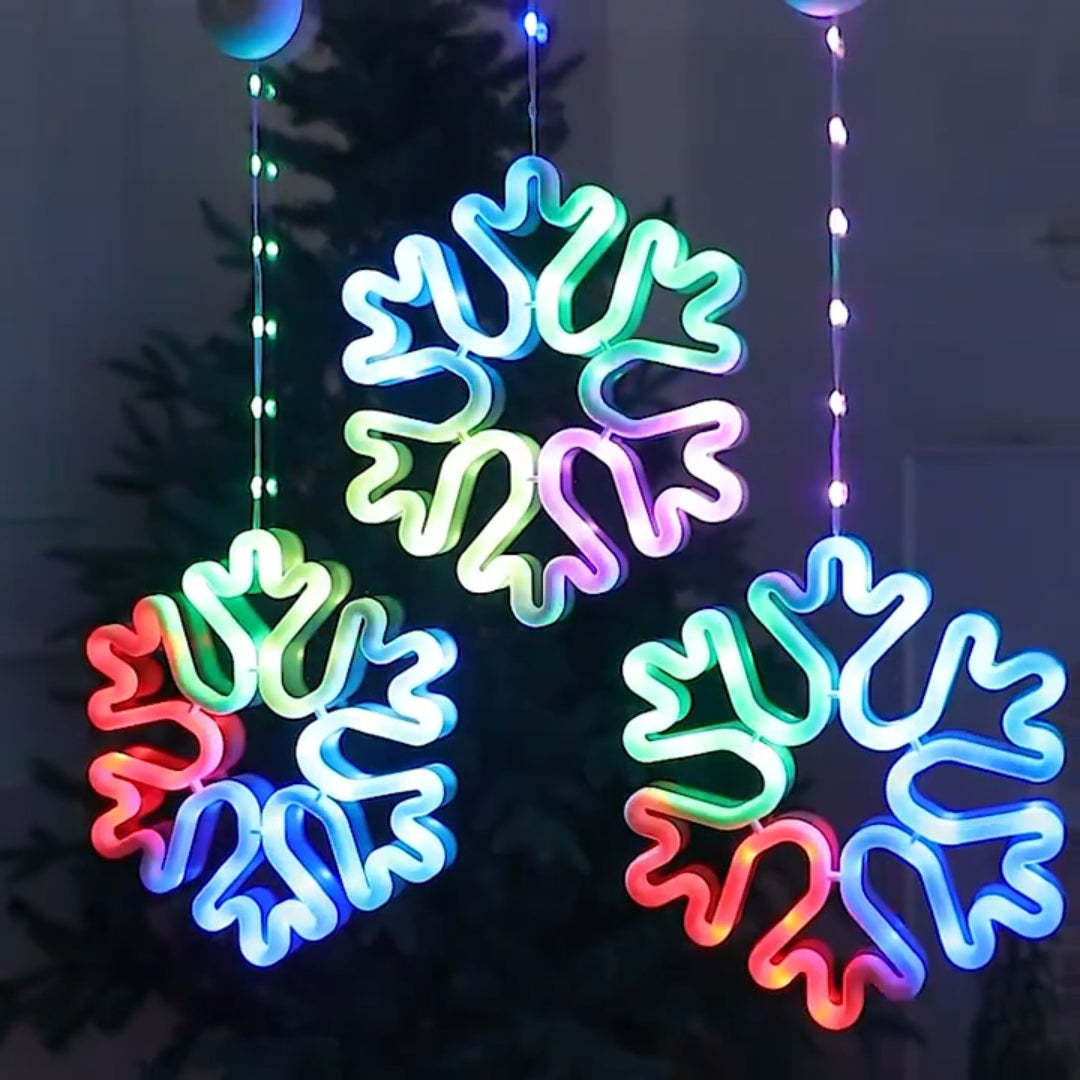 Sneeuwvlok Neon LED Hanger