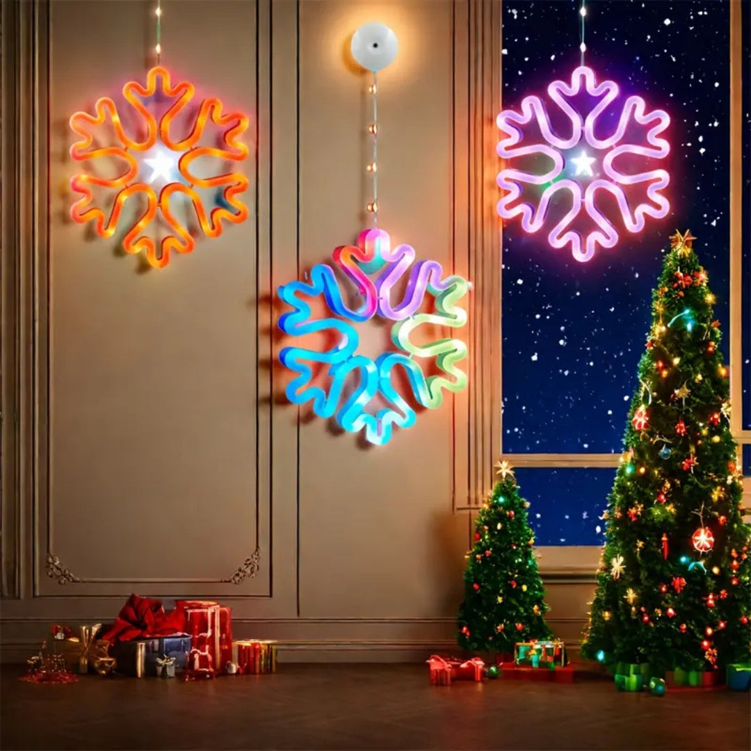 Sneeuwvlok Neon LED Hanger