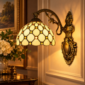 Tiffany Wandlamp – glas-in-lood wandlamp in 4 ontwerpen, Ø 20 cm