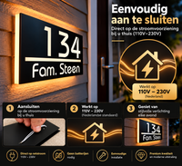 Zo sluit je de LumiHalo aan: direct op de stroomvoorziening van je huis (110–230 V), zonder batterijen