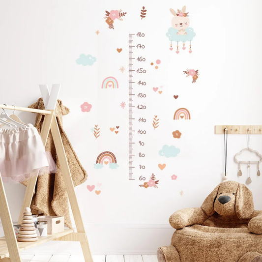 BohoHeight Groeigrafiek Muursticker