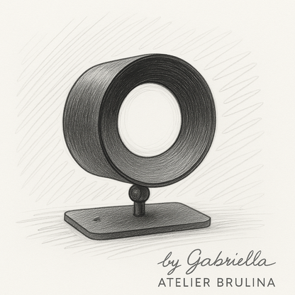 Caelora – Draadloze LED Wandlamp door Atelier Brulina