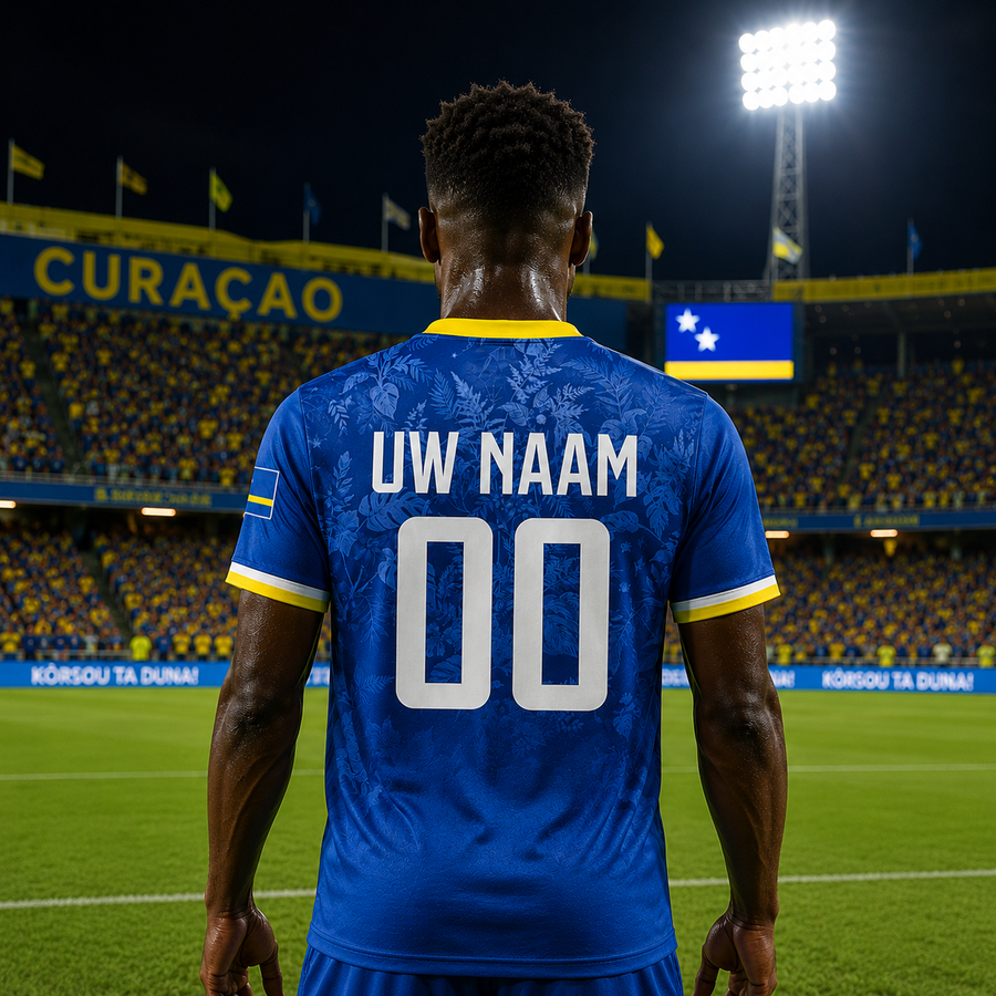 Curaçao Fan Voetbalshirt WK 2026 - Met Naam & Nummer