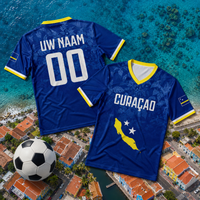Curaçao Fan Voetbalshirt WK 2026 - Met Naam & Nummer