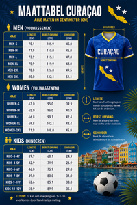 Curaçao Fan Voetbalshirt WK 2026 - Met Naam & Nummer