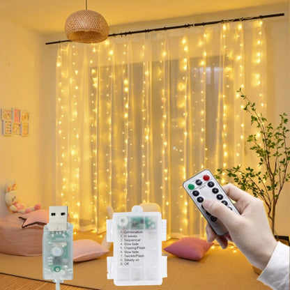 LED Gordijnverlichting 3 × 3 m