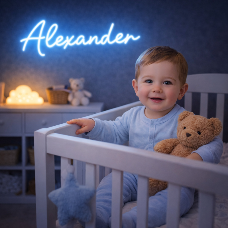 GlowName Gepersonaliseerd LED Neonlicht