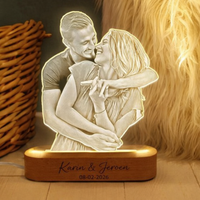 HeartGlow – Gepersonaliseerde Fotolamp met Eigen Foto