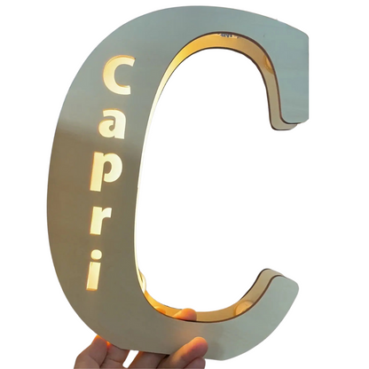 LetterGlow Jouw Kinderlamp