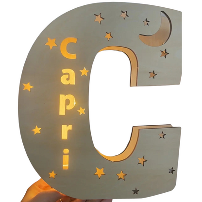 LetterGlow Jouw Kinderlamp