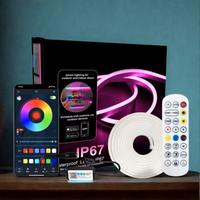 LumiFlex Aura Pro Smart Neon LED Strip — RGBIC met App, Alexa & Google Assistant