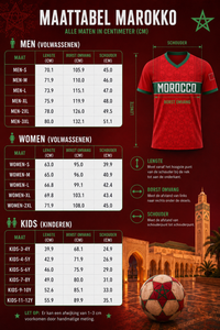 Marokko Fan Voetbalshirt WK 2026 - Met Naam & Nummer