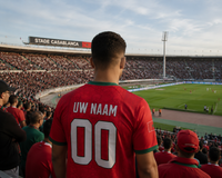 Marokko Fan Voetbalshirt WK 2026 - Met Naam & Nummer