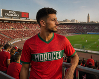 Marokko Fan Voetbalshirt WK 2026 - Met Naam & Nummer