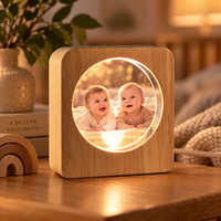 MemoraSphere – Jouw Foto in Kristal | Gepersonaliseerde 3D Kristallen Fotolamp