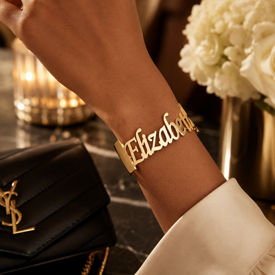 LumiName Naam Armband – Gepersonaliseerde Bangle