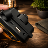 Noodradio DAB+ FM-radio met 5000 mAh Powerbank