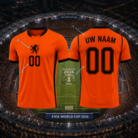 Oranje Fanshirt WK 2026 / Nederlands Elftal Fan-editie
