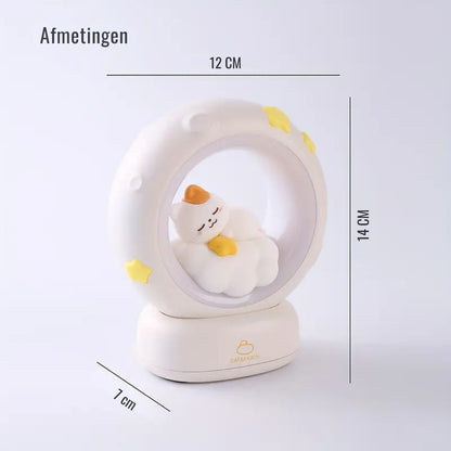 Slapende Kat Nachtlampje