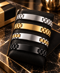 NameBar – Armband met Naam of tekstgravure | Massief Edelstaal