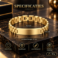 NameBar – Armband met Naam of tekstgravure | Massief Edelstaal