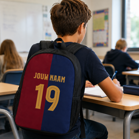 Gepersonaliseerde rugzak met naam en nummer - FC Barcelona