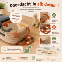 Schattige Capybara Canvas Rugzak - Lichtgewicht Schooltas
