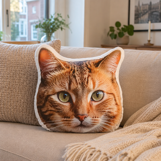 KnuffelPortret Gepersonaliseerd 3D Huisdierkussen