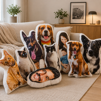 KnuffelPortret Gepersonaliseerd 3D Huisdierkussen