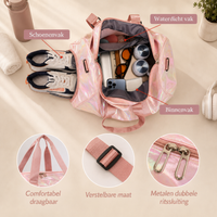 Gepersonaliseerde Laser Colorful Reistas – Weekendtas