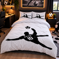 GoalDream – Voetbal Dekbedovertrek met Naam & Rugnummer | 1- en 2-persoons