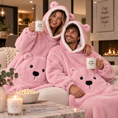 BearHug huispak Roze