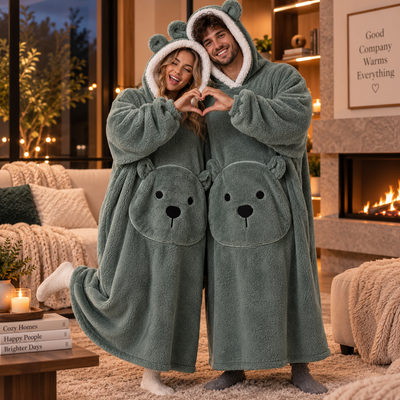 BearHug huispak Groengrijs