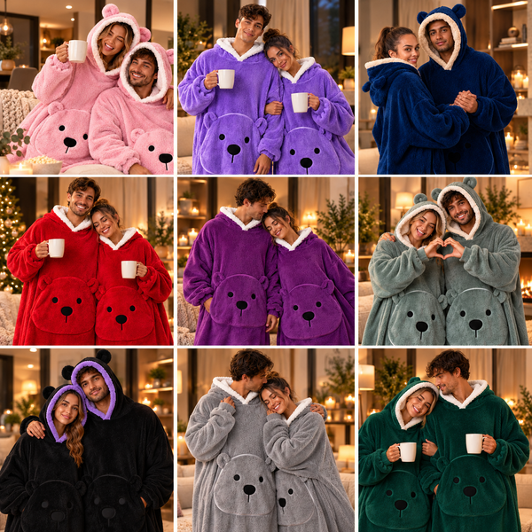 BearHug huispakken in verschillende kleuren als matching set