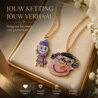 Mijn Tekening Ketting – Gepersonaliseerde ketting met eigen tekening