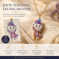 Mijn Tekening Ketting – Gepersonaliseerde ketting met eigen tekening