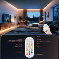 WiFi Smart LED Neon Lichtstrip - RGBIC - 5 meter - 24V