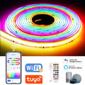 Luxinova RGBIC COB LED Strip - Smart WiFi Verlichting met Tuya App (12V)