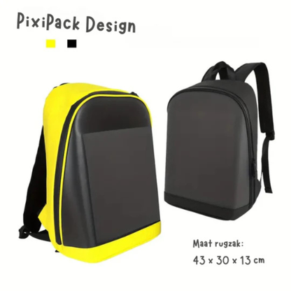 PixiPack LED Rugzak – Zichtbaarheid & Veiligheid in het Donker