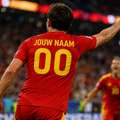 Spaans Elftal Fanshirt WK 2026 - Met Naam, Nummer & Logo