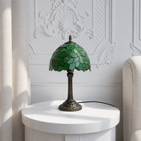 Tiffany Tafellamp Bloomsbury – Handgemaakte Glas-in-Lood Sfeerlamp | Vintage Bureaulamp