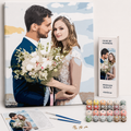 Schilderen op nummer met eigen foto – complete set met verf en penselen